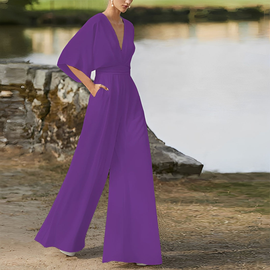 Devora - Kombinezon szykowny i elegancki dla kobiet