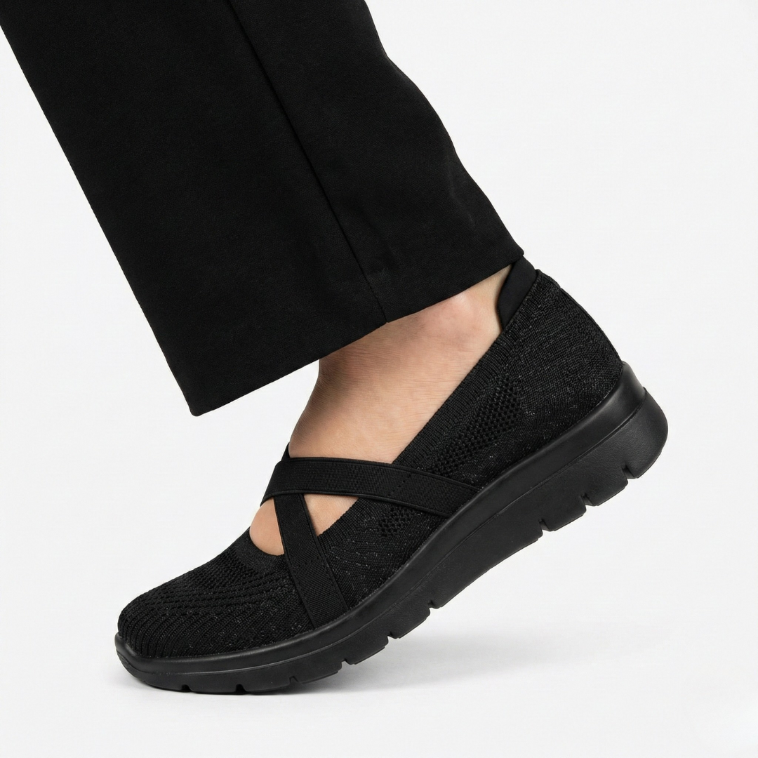 Buty Komfortowe Casual z Pasek Stretch