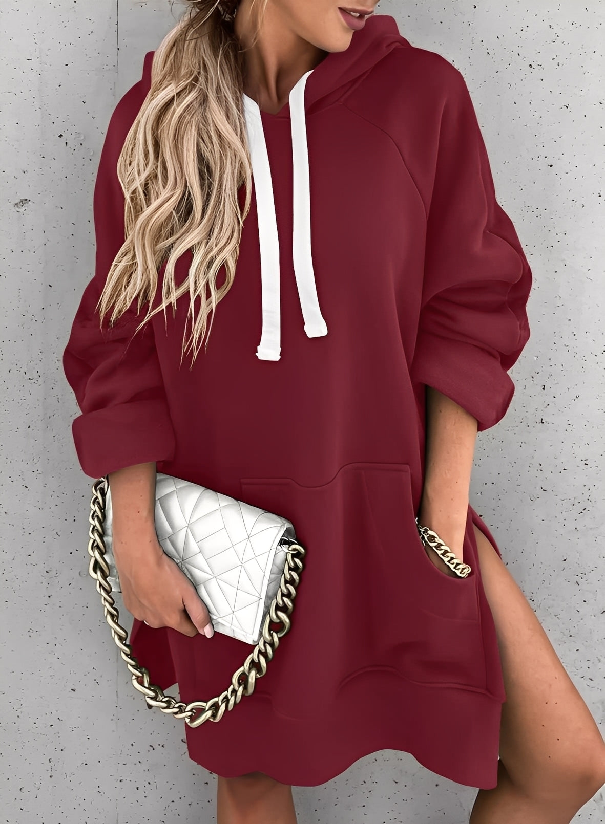 Maryellen - Stylowy hoodie w rozmiarze oversize dla kobiet