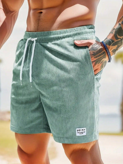 Męskie luźne letnie szorty casual komfortowe
