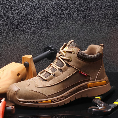 Patrick - Wodoodporne buty trekkingowe ze stalowym noskiem dla mężczyzn