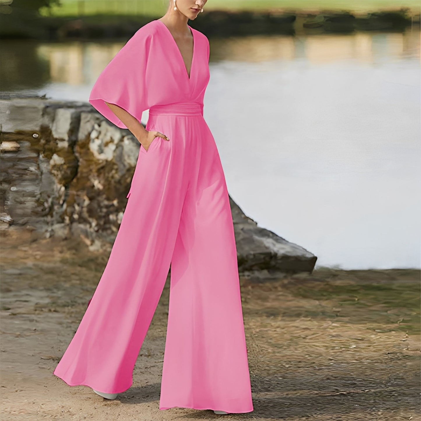 Devora - Kombinezon szykowny i elegancki dla kobiet