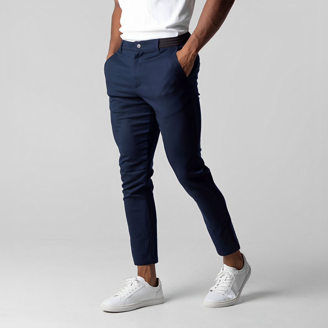Justine - Luźne Slim-Fit-Chinosy dla Mężczyzn