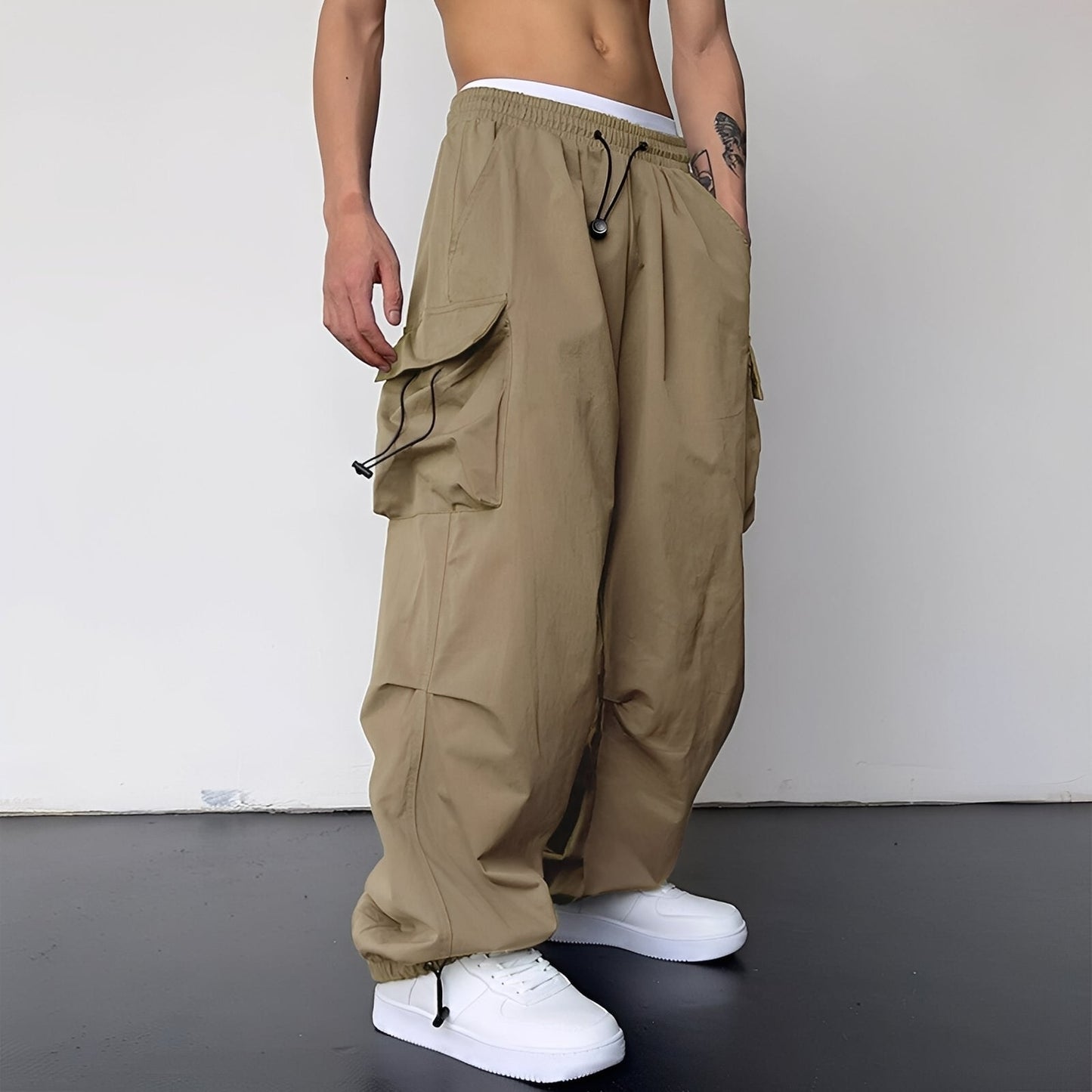 Kaleb - Stylowe Baggy-Cargohose dla Mężczyzn