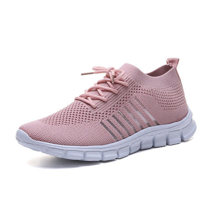 Damskie buty sportowe z wygodną gumową podeszwą