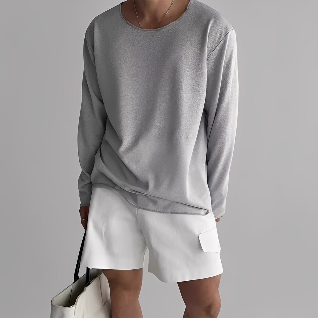 Loïk - Bluza luźna i oddychająca dla mężczyzn