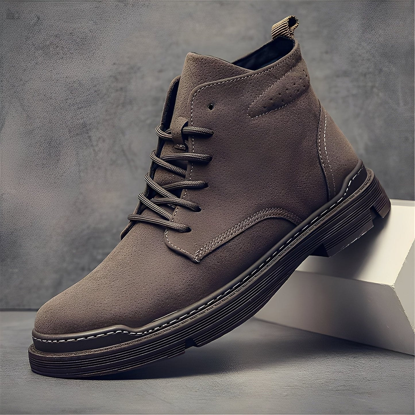 Nicolas - Retro-buty trekkingowe dla mężczyzn