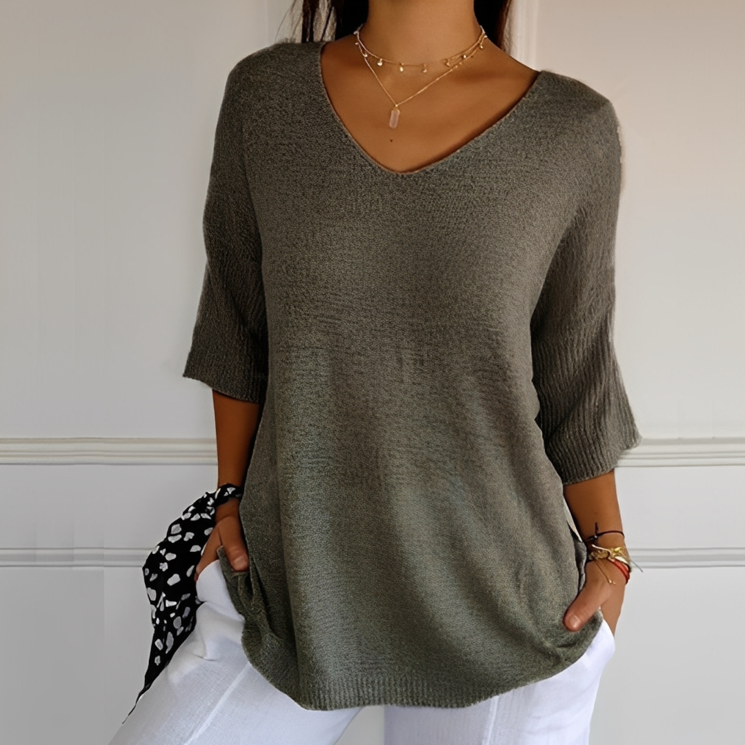 Melodia - Sweter oversize i elegancki dla kobiet