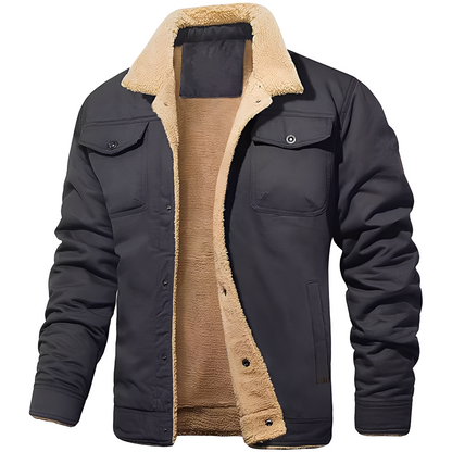 Dillon - Kurtka z Fleece-Twill dla Mężczyzn