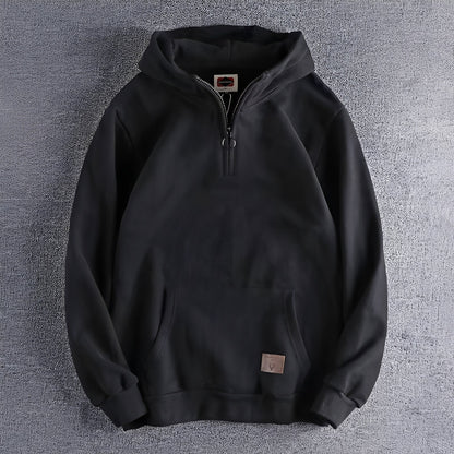 Tommy - Retro-bluza z grubym zamkiem dla mężczyzn