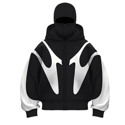 Patrick - Stylowy hoodie z kominiarką dla mężczyzn