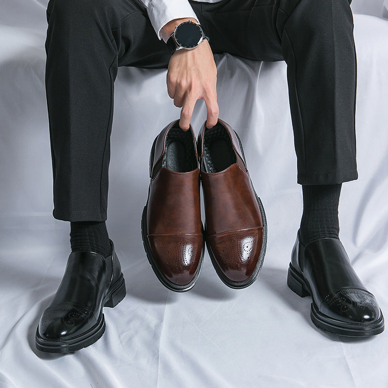 James - Eleganckie buty skórzane dla mężczyzn
