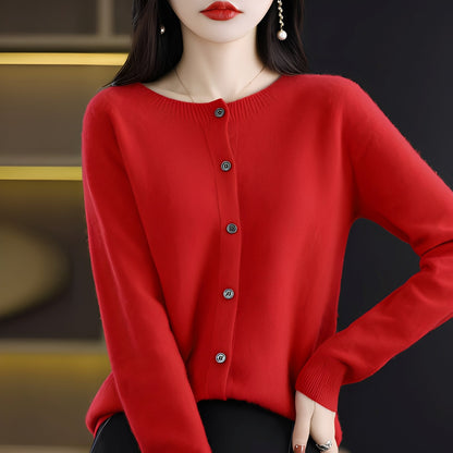 Haydée - Kardigan z guzikami elegancki dla kobiet