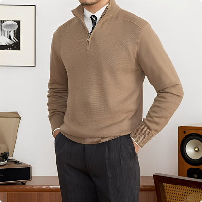 Wystan - Stylowy sweterek z wełny dla mężczyzn