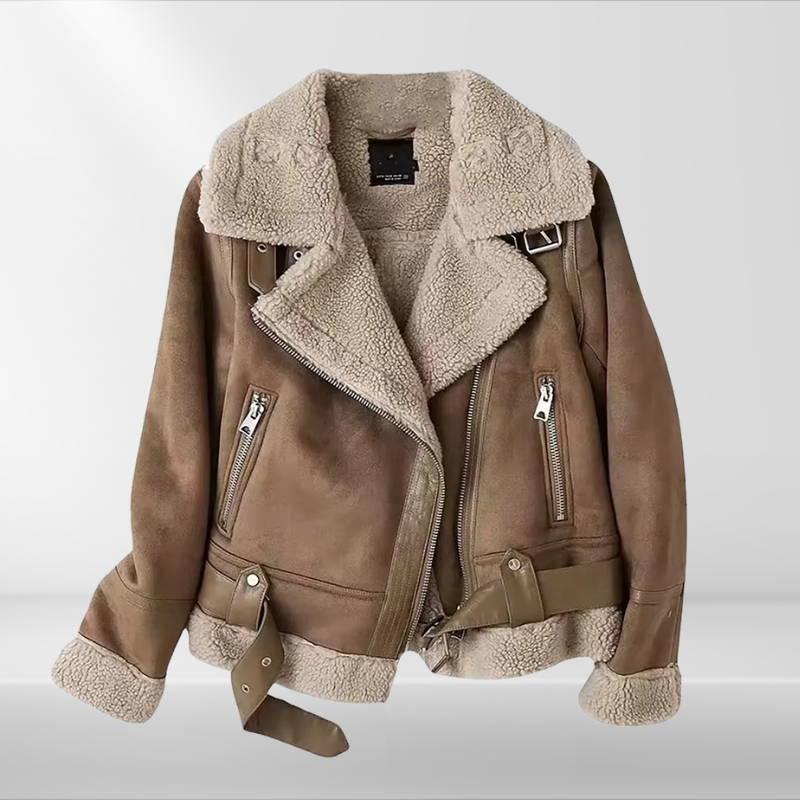 Madeleine – Damska bomberka Sherpa