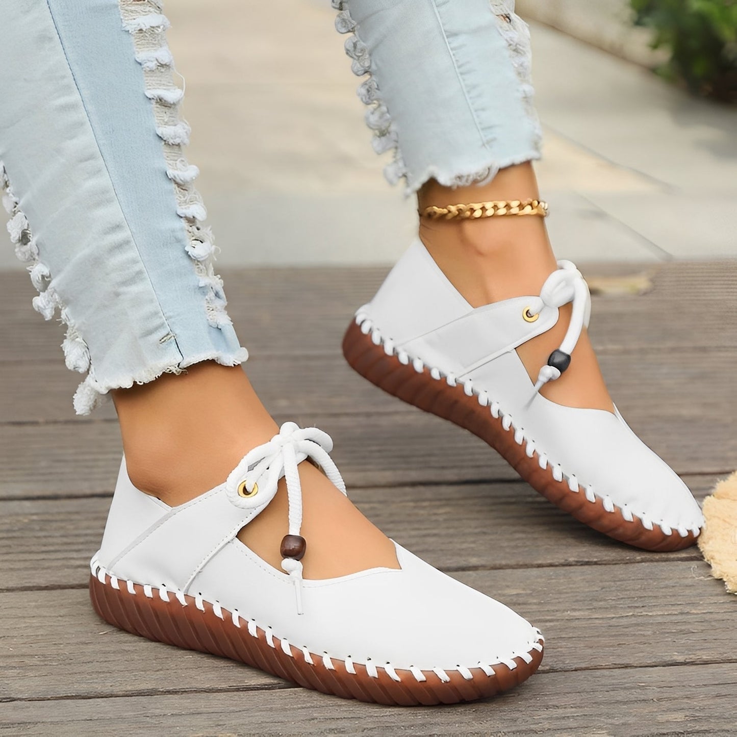 Carla - Klasyczne sznurowane buty z miękką podeszwą dla kobiet
