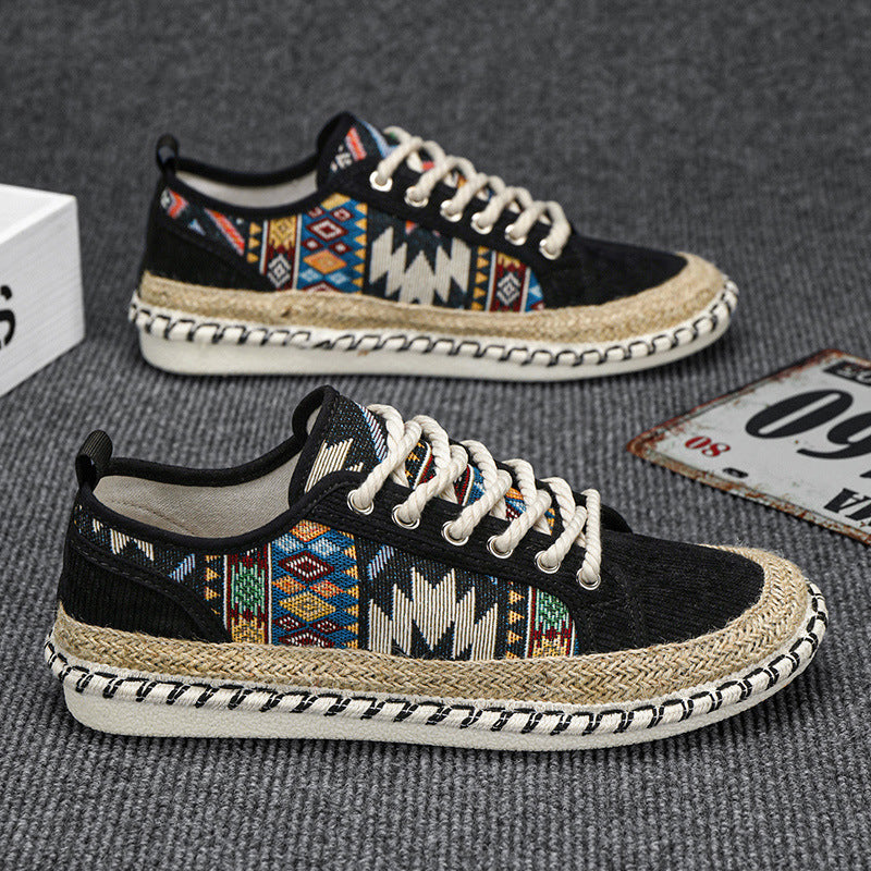Liam - Stylowe sneakersy z nadrukiem dla mężczyzn