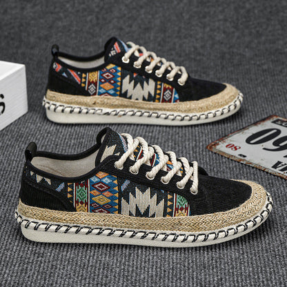 Liam - Stylowe sneakersy z nadrukiem dla mężczyzn