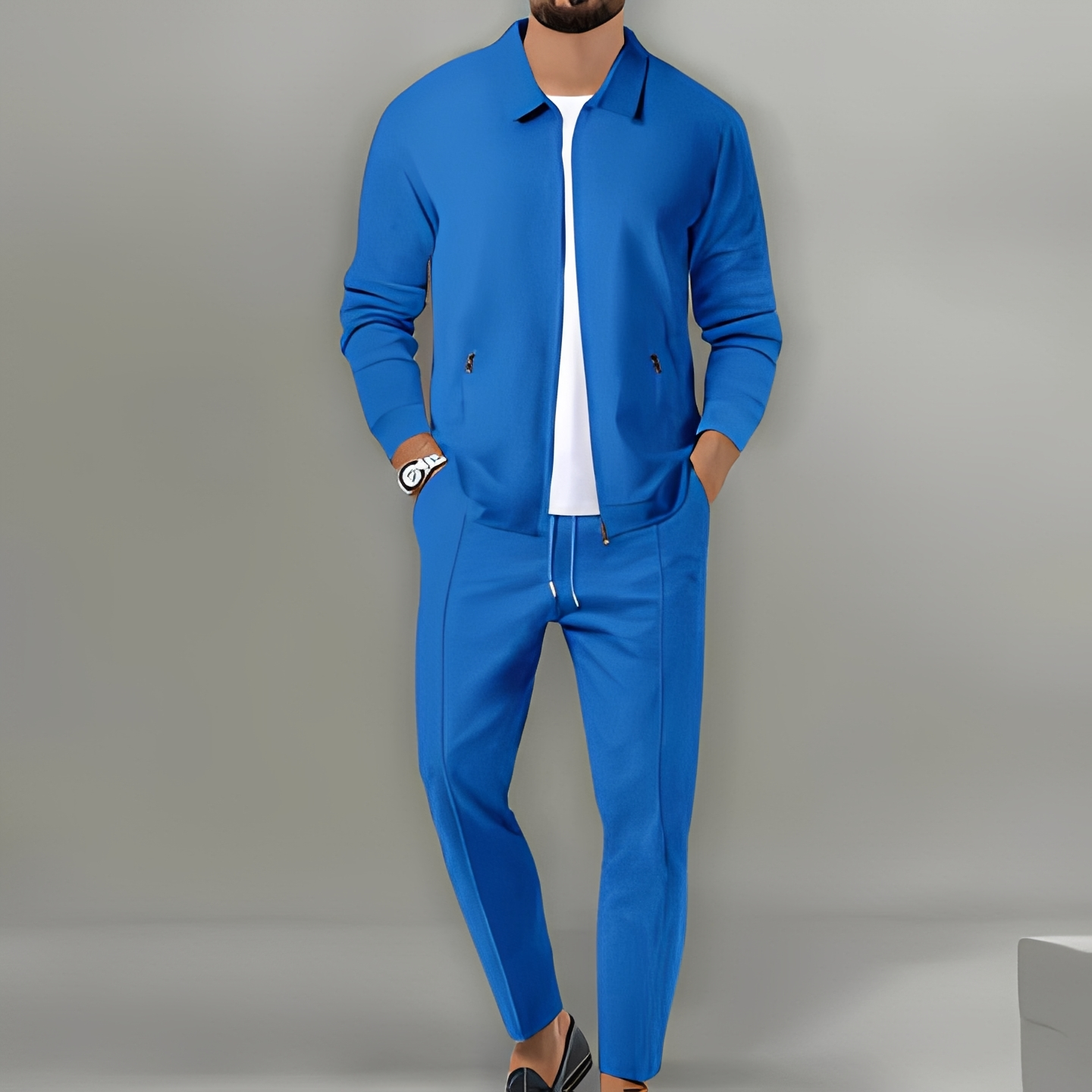 Khenzo - Modny garnitur casual dla mężczyzn