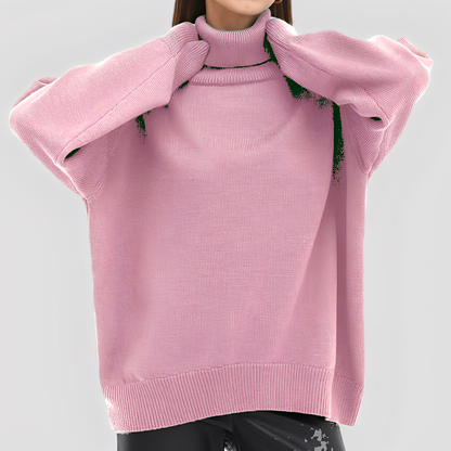 Nylah - Prosty oversize golf dla kobiet