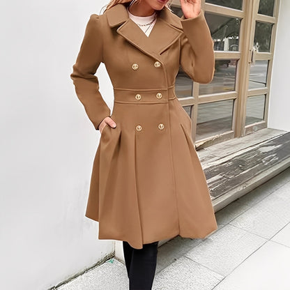 Audrey - Dopasowany trencz damski