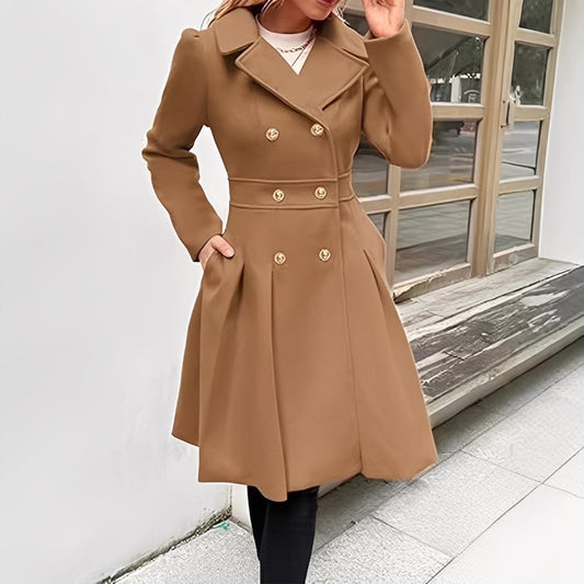 Audrey - Dopasowany trencz damski