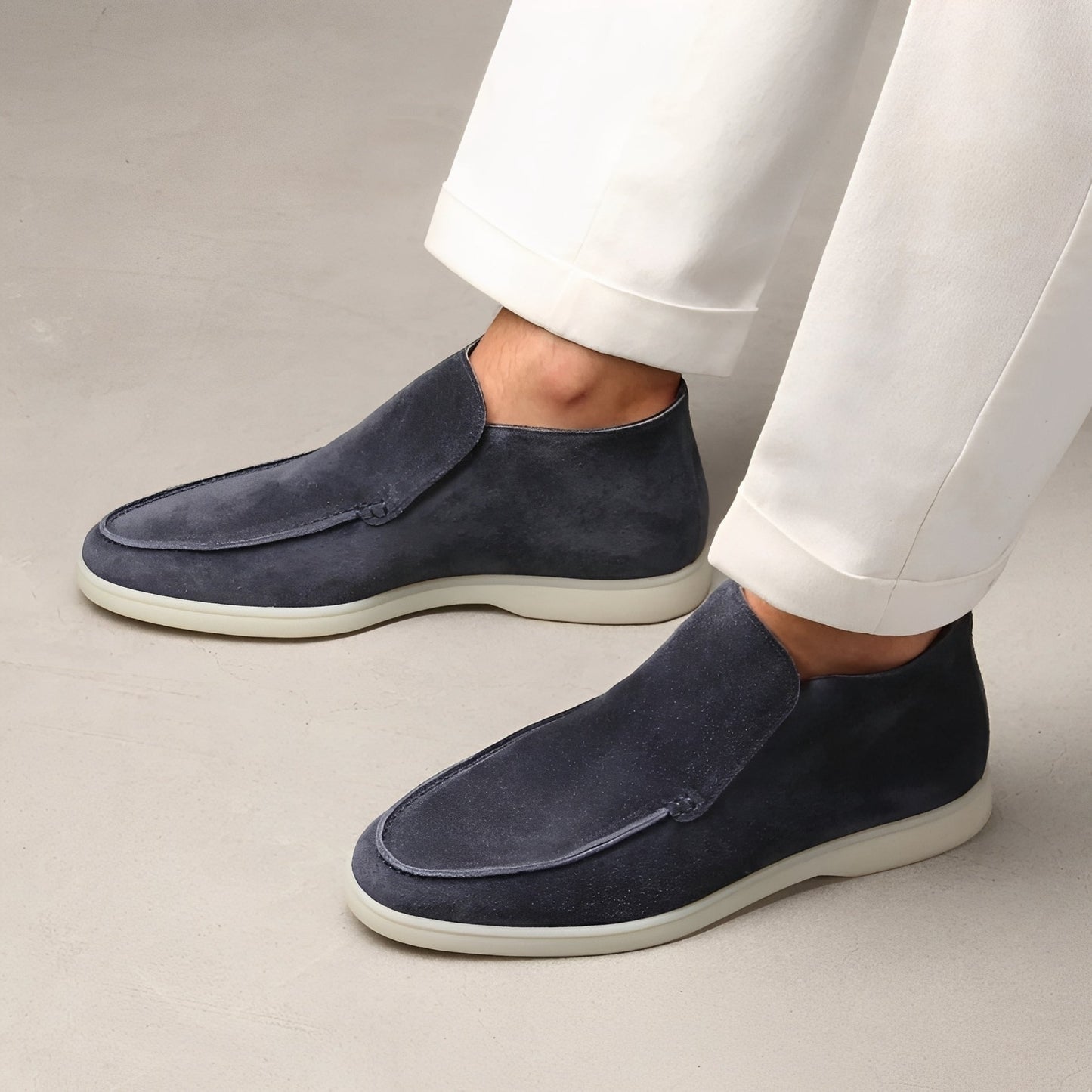 Jimmy - Eleganckie loafer z wysokiej jakości zamszu dla mężczyzn