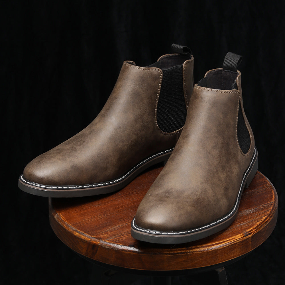 Julian - Eleganckie, casualowe buty Chelsea dla mężczyzn