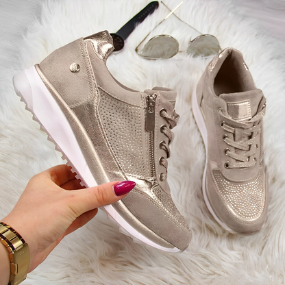 Pro Buty - Sneakersy z zamkiem