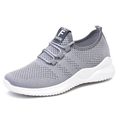 Uniseksowe Lekkie Sneakersy Dziane Wsuwane Z Podeszwą Piankową