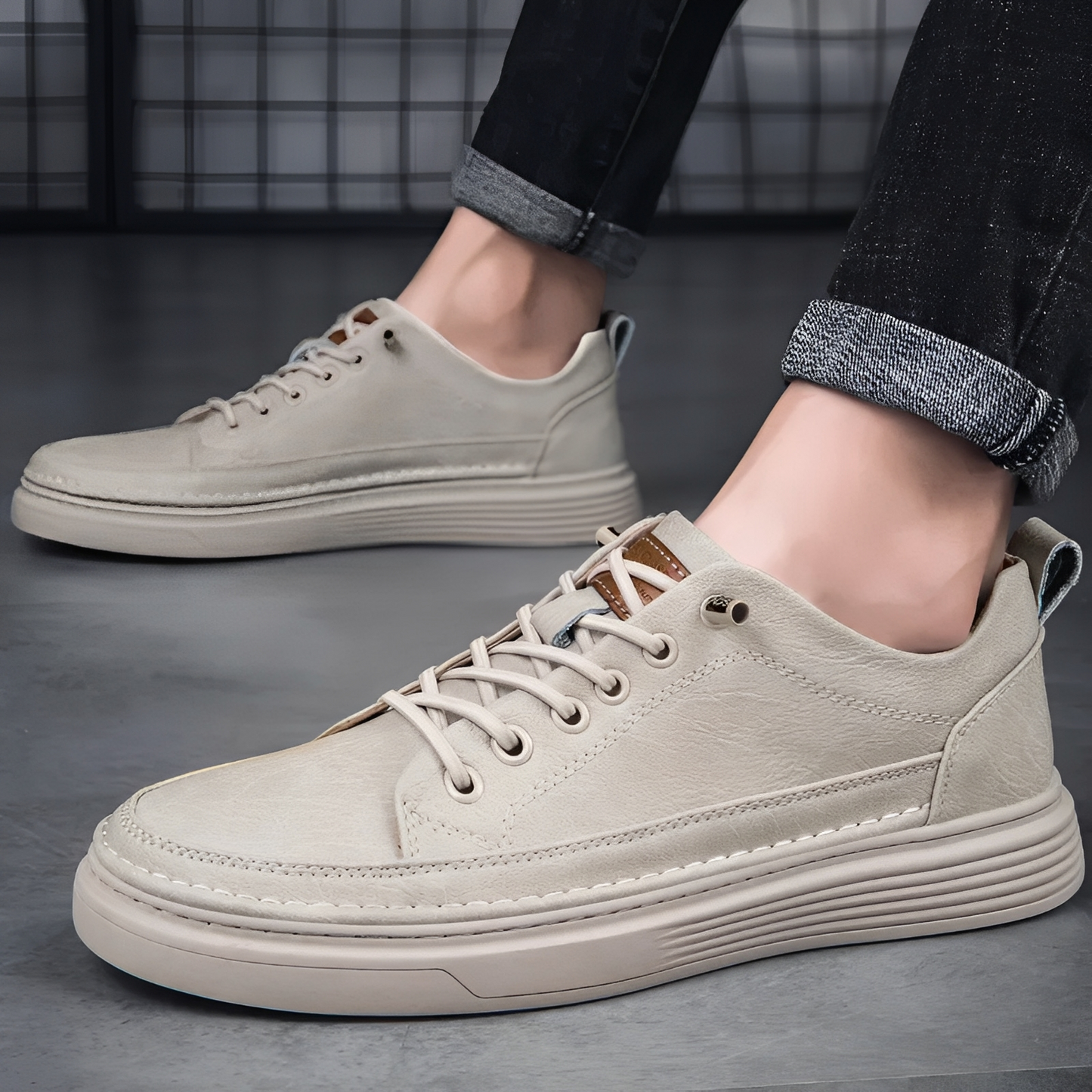 Jayce - Klasyczne Buty Skórzane dla Mężczyzn