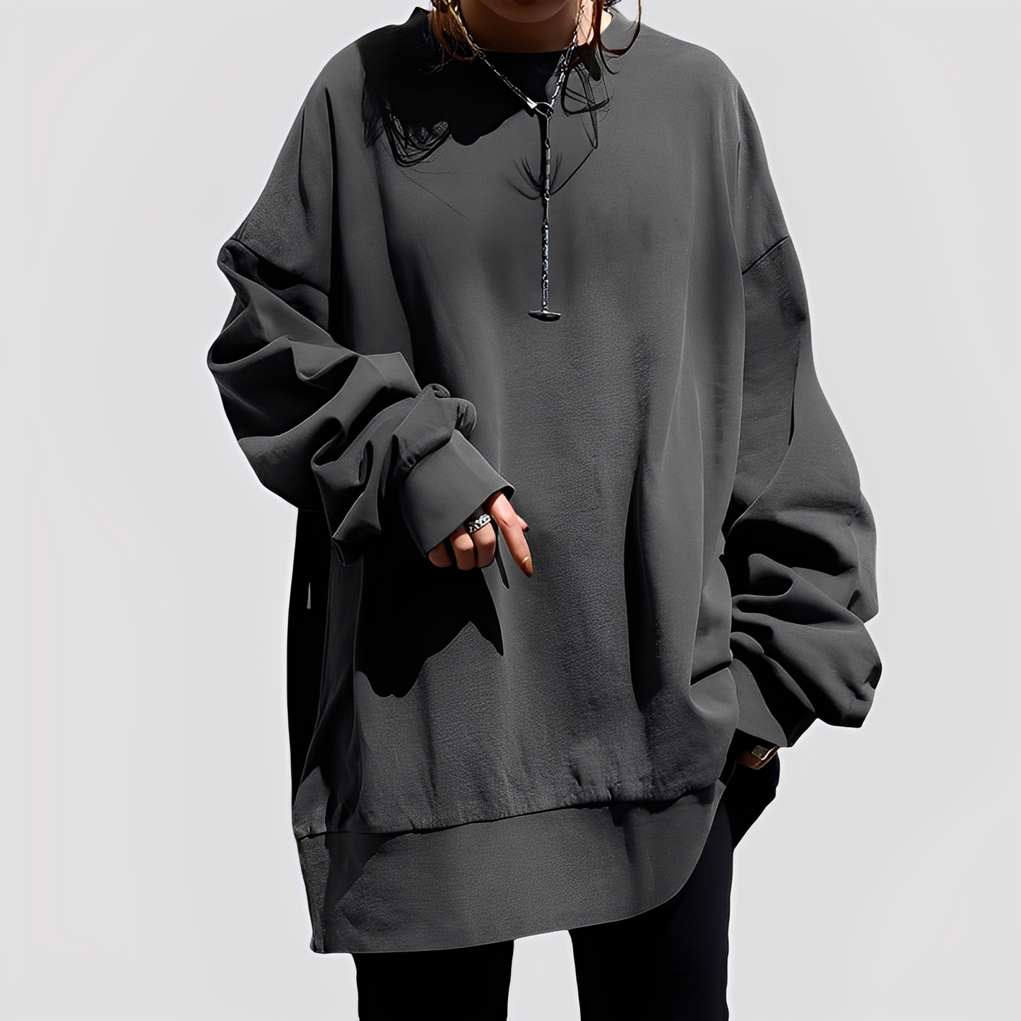 Estella - Nowoczesny oversize sweter dla kobiet