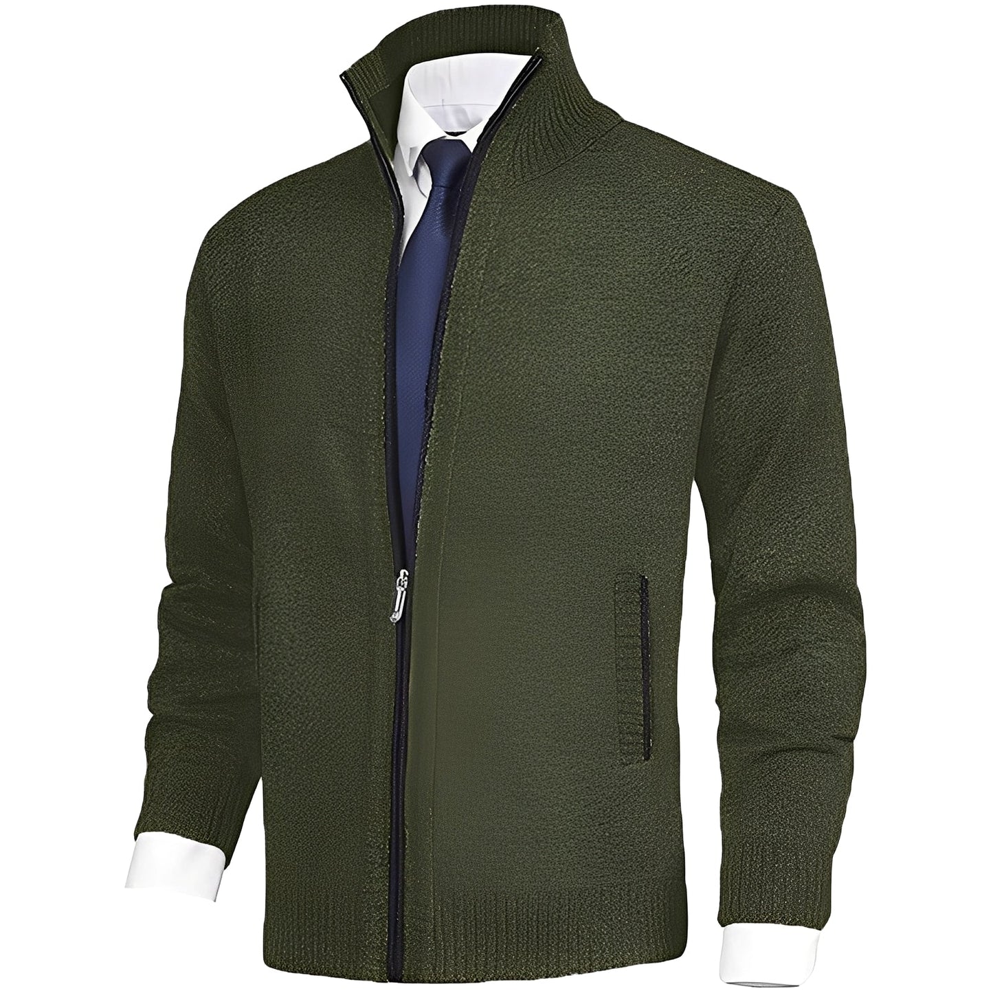 Darnell - Elegancki polarowy sweter dla mężczyzn
