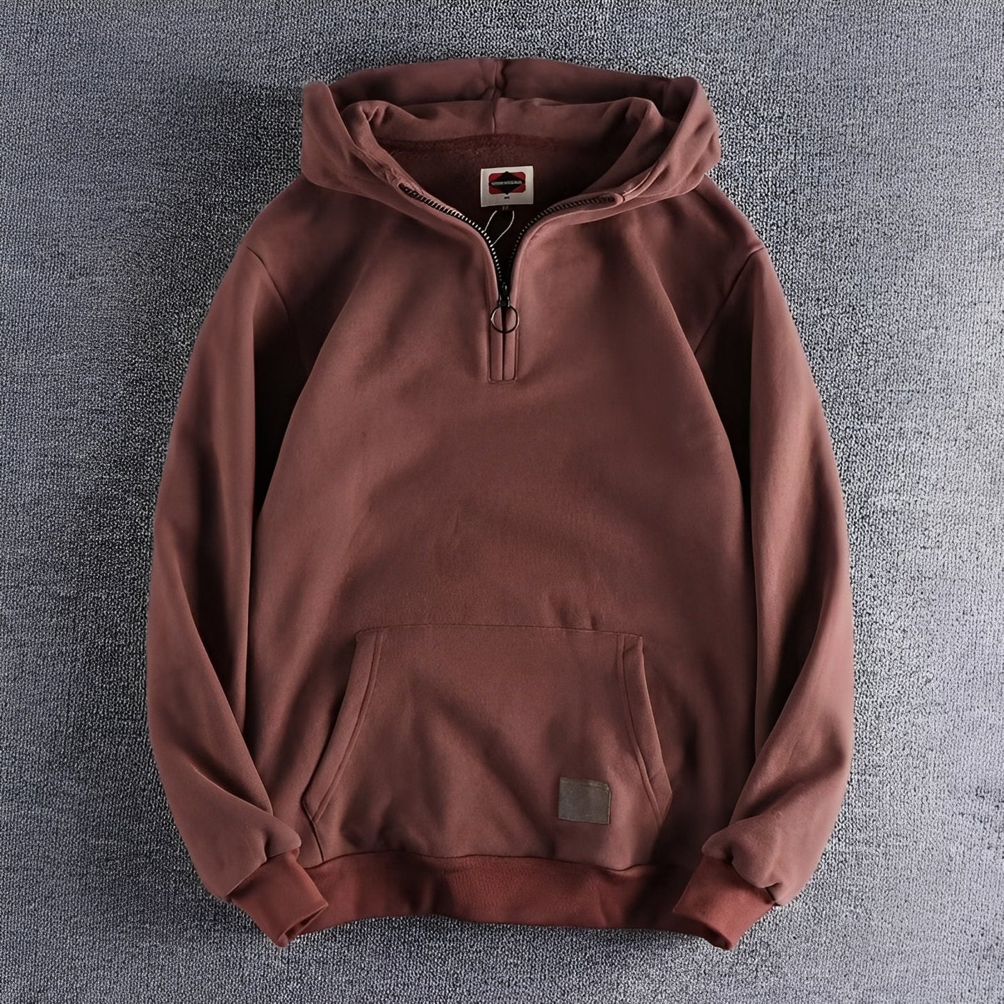 Tommy - Retro-bluza z grubym zamkiem dla mężczyzn