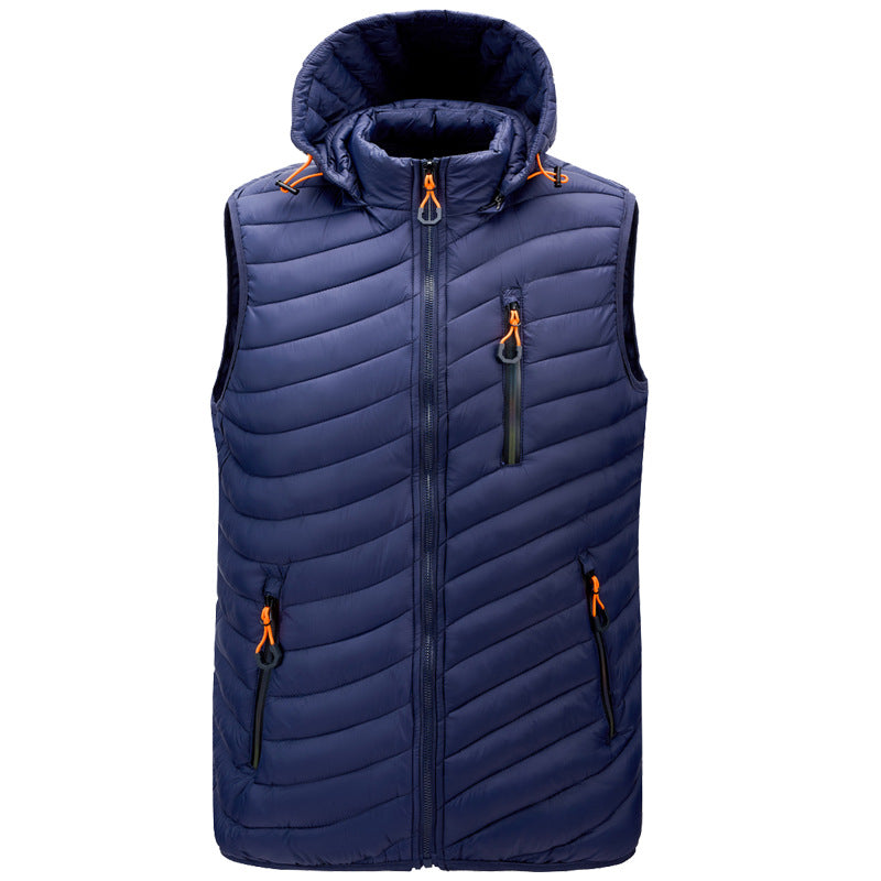 Melvin - Stylowa wiatroszczelna kamizelka outdoor dla mężczyzn