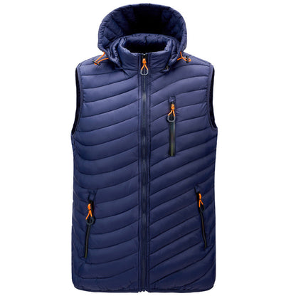 Melvin - Stylowa wiatroszczelna kamizelka outdoor dla mężczyzn