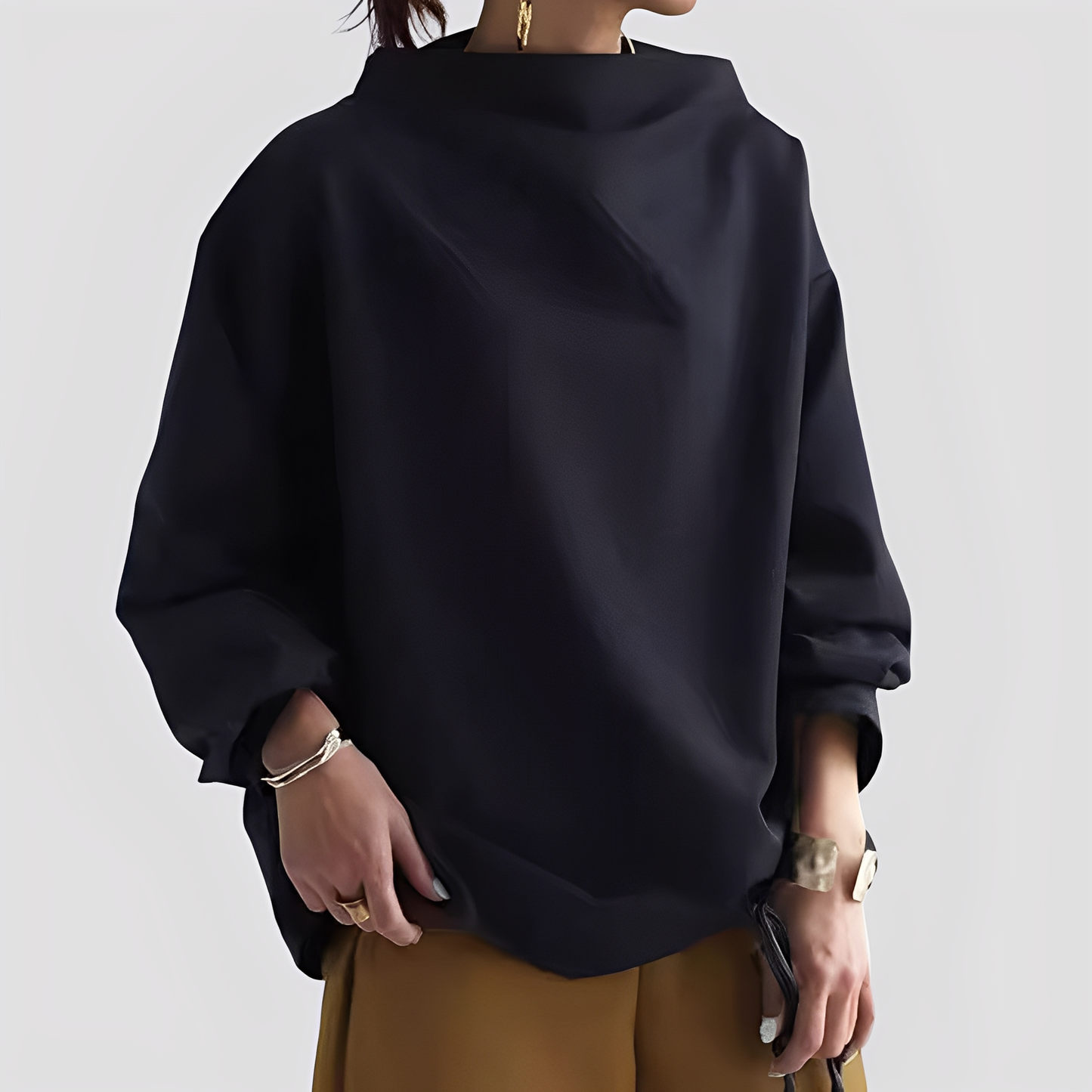 Twyla - Stylowy, luźny sweter dla kobiet