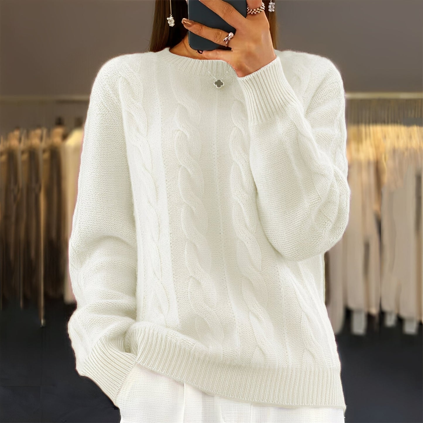Jasmin - Stylowy sweter dla kobiet