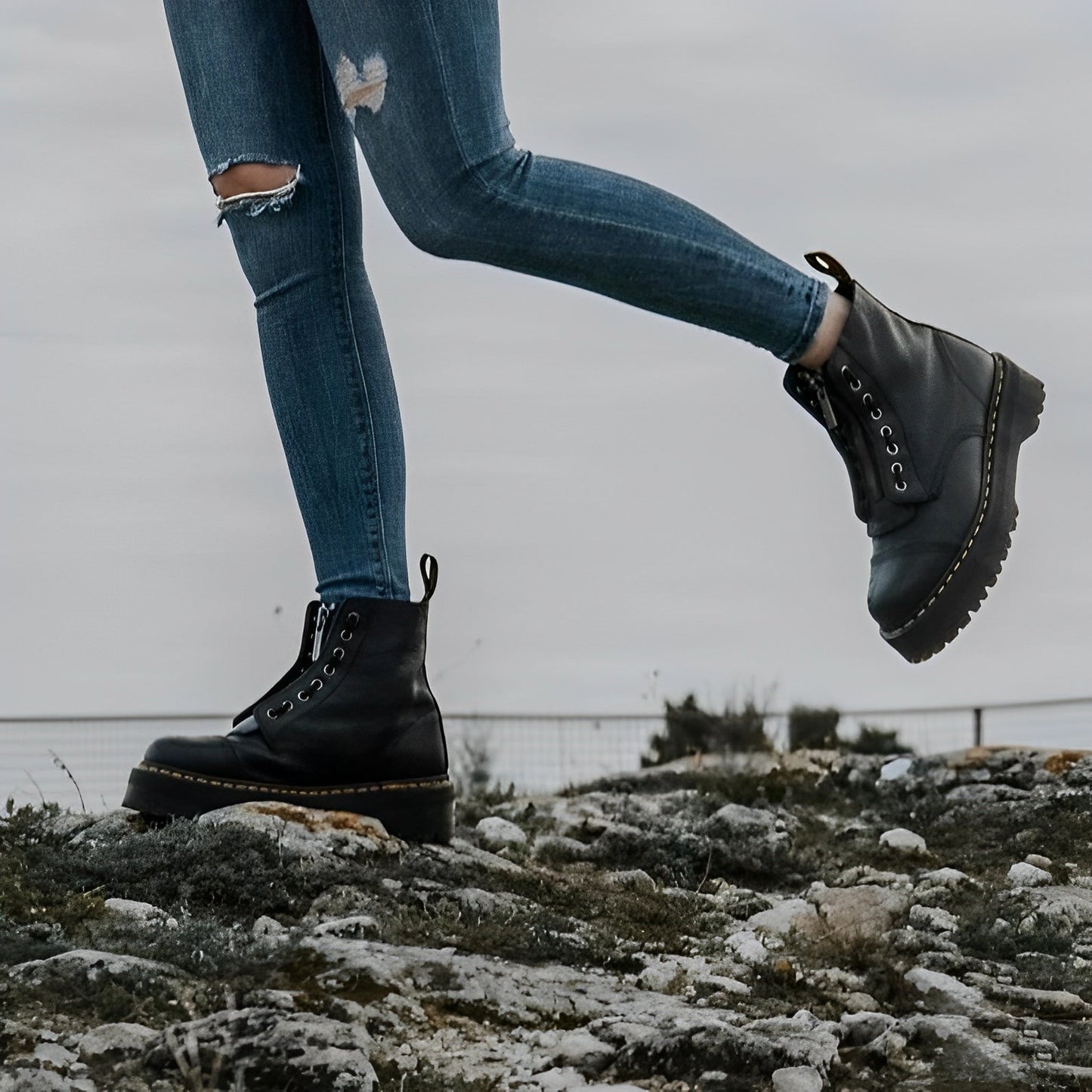 Payton - Wygodne damskie buty z szerokim obcasem
