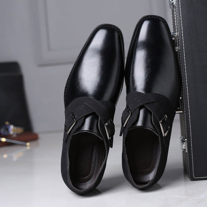 Jimmy - Stylowe formalne skórzane buty dla mężczyzn