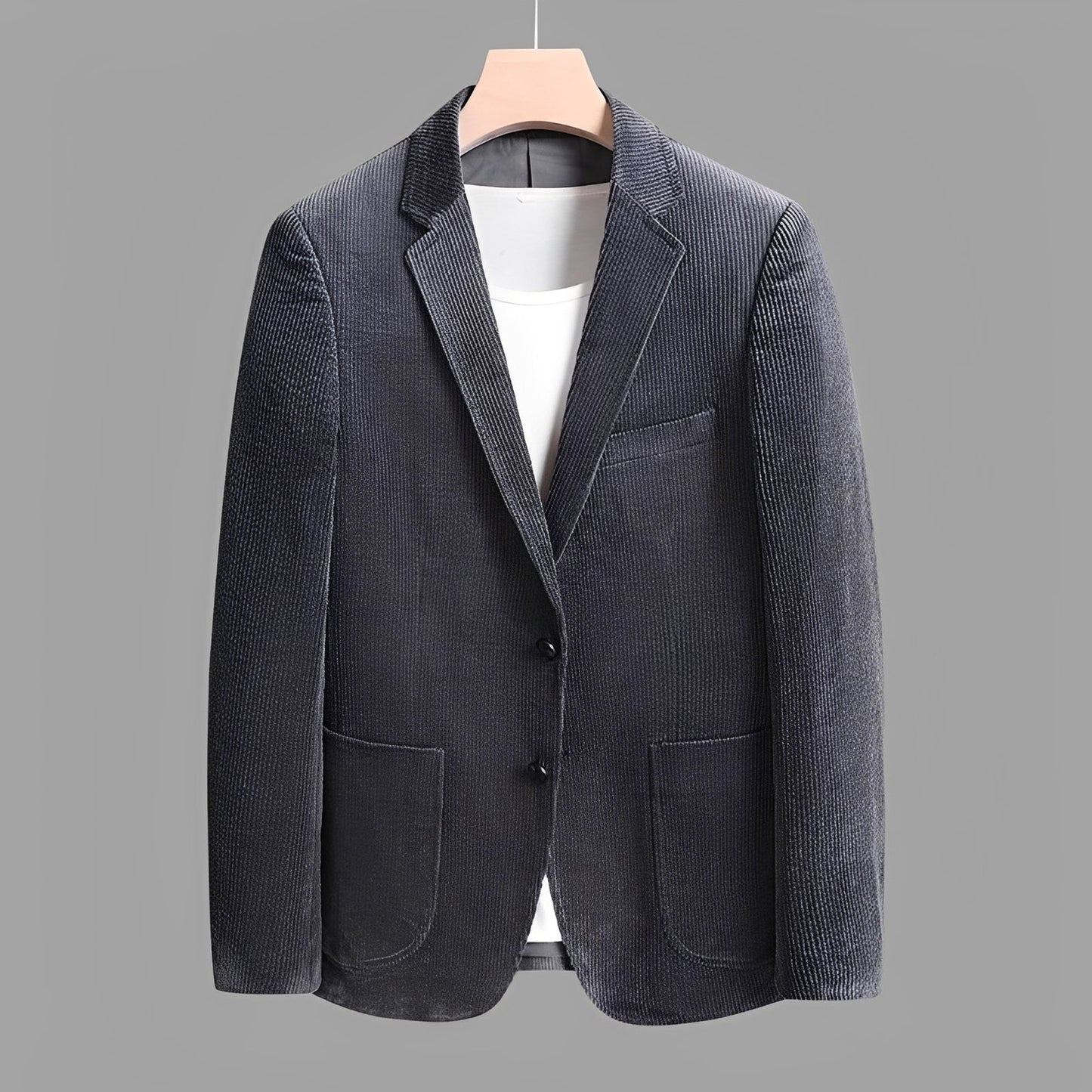 Joshua - Elegancki sztruksowy blezer dla mężczyzn