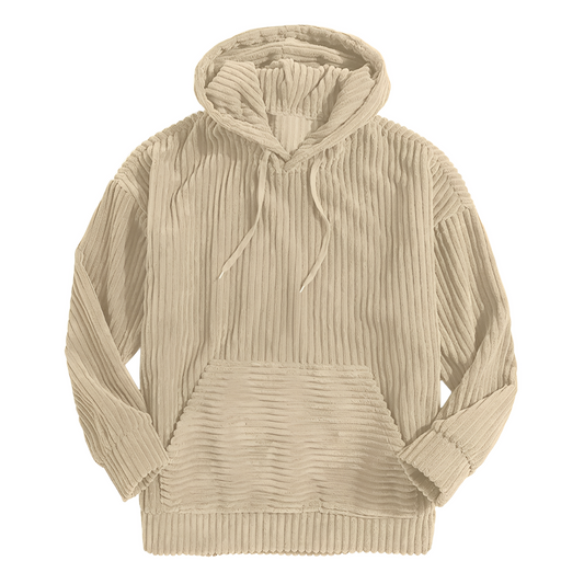 Matt - Stylowy hoodie z sztruksu dla mężczyzn