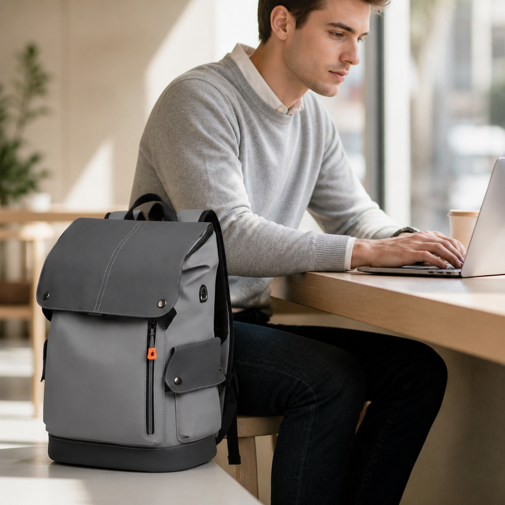 Plecak z wyściełaną przegrodą na laptopa