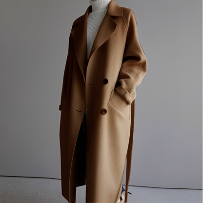 Aimeranda - Kurtka casualowa z wełny dla kobiet