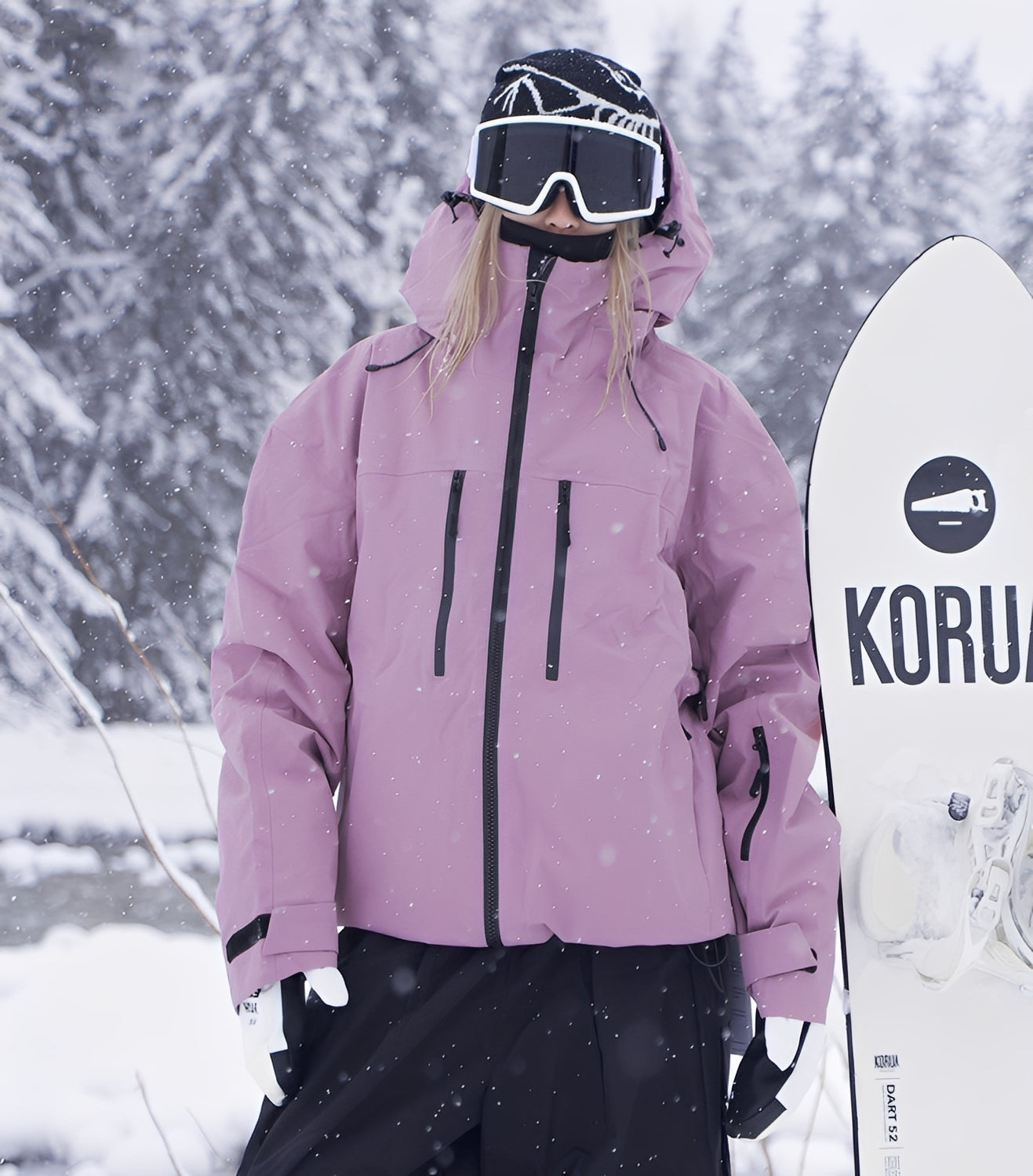 Morgan - Stylowa Unisex-Kurtka Narciarska