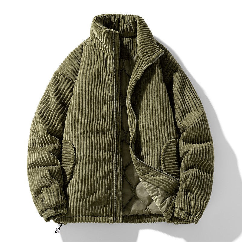 Vergil - Stylowa unisex kurtka z miękkiego sztruksu