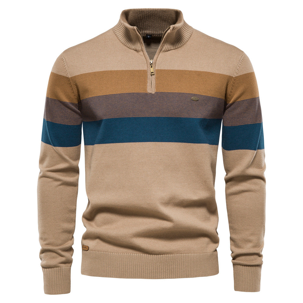 Ralph - Stylowy pasiasty sweter dla mężczyzn