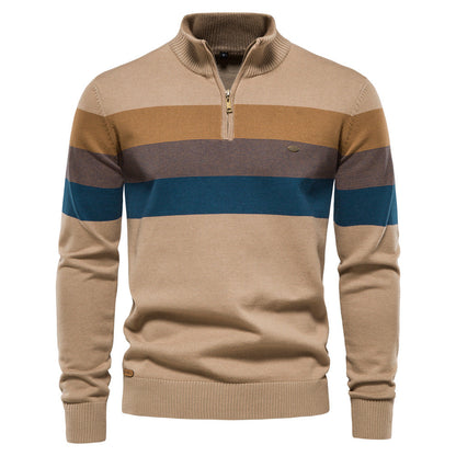 Ralph - Stylowy pasiasty sweter dla mężczyzn