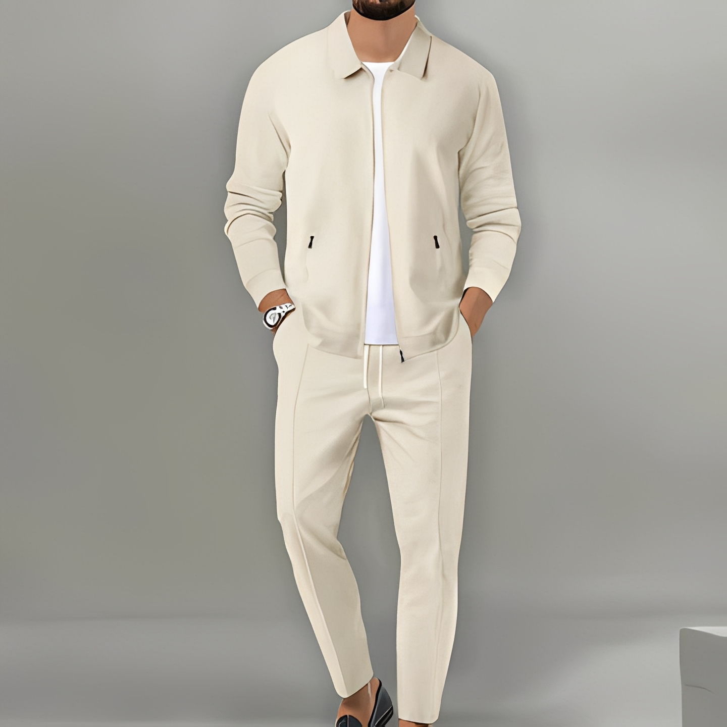 Khenzo - Modny garnitur casual dla mężczyzn