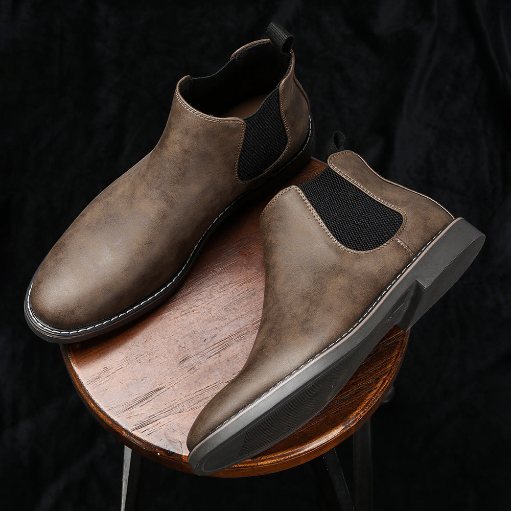 Julian - Eleganckie, casualowe buty Chelsea dla mężczyzn